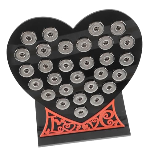 Stands de bijoux support bouton Healeved étagère métal