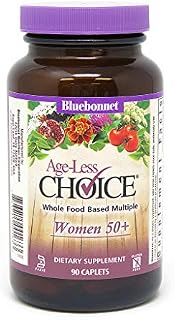 Bluebonnet Nutrition Age-Less Choice Whole Food-Based Multiple for Women 50+ Caplets, 90Count