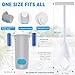 Sock Aid Kit, Sock Puller Aid Easy On and Off, Sock Assistant Device No Bending, Sock Aids for Putting On Socks and Sock Remover, Sock Helper for Seniors, Pregnant, and Limited Mobility (Grey)
