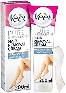 Veet Hair Removal Cream for Sensitive Skin, 200 ml