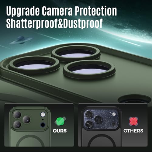 Image of Symcele Designed for iPhone 17 Pro Max Case,Alpine Green