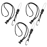 3 PCS 2390800 Remote Trolling Motor Lanyard with Carabineer for Minn Kota i-Pilot Remote, Trolling Motor Remote Lanyard Fits for i-Pilot 1.6/3.0