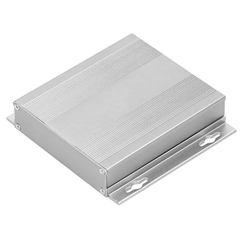 Boîtier en alliage d'aluminium gris pour projet de circuit imprimé