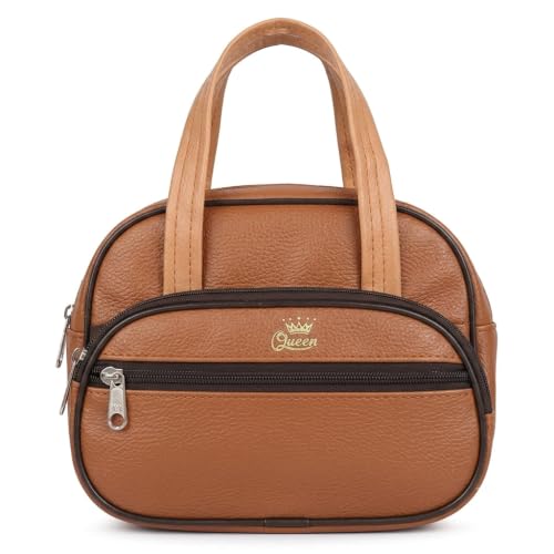 Image of Women's Stylish Trendy Leather Mini Handbag - Fashionable, Compact Purse for Casual and Formal Occasions