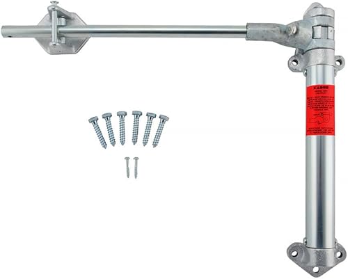 Kason 1097 Cierrapuertas de acción de resorte, desplazamiento de 1 58 pulgadas, 11097000004