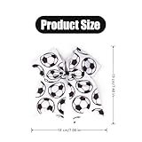 Zoom IMG-1 4 pz calcio capelli fiocco