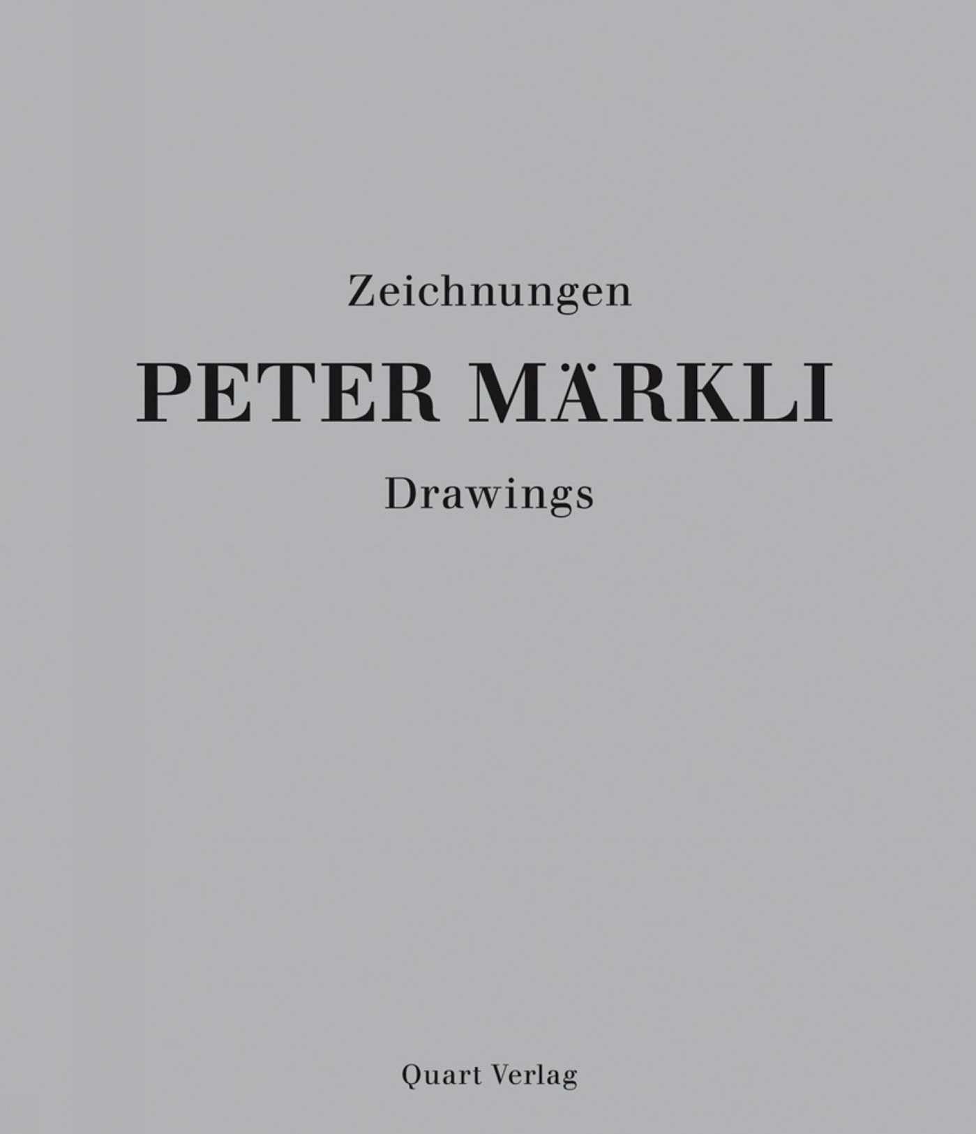 Peter Markli: Drawings (Individual editions)