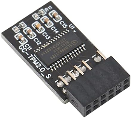TPM 2.0 Encryption Security Module Compatible with Remote Card 11 Upgrade LPC TPM2.0 Module 12 pin for Motherboards