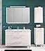 Produktbild PURIS QUADA 3 tlg. Badmöbel Set/Waschtisch / Unterschrank/Spiegelschrank / Premium