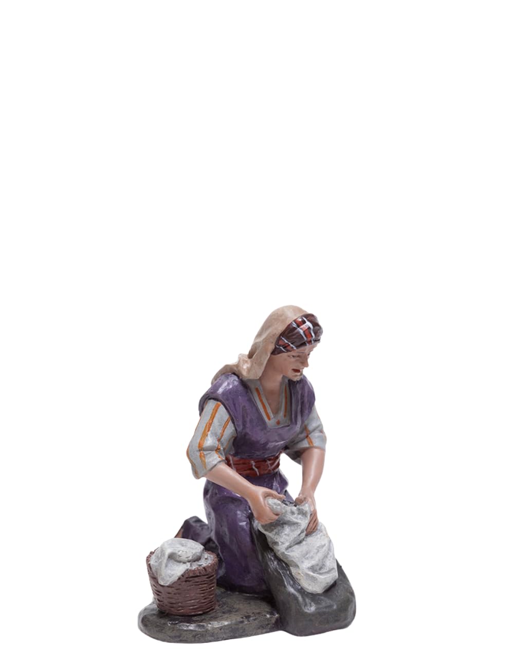 Triciclo Editores Lavandera | Figuras de Acciones Cotidianas |Figuras de Belén |Serie 11cm| Diseñadas por José Luis Mayo |Decoración Navideña |Nacimiento