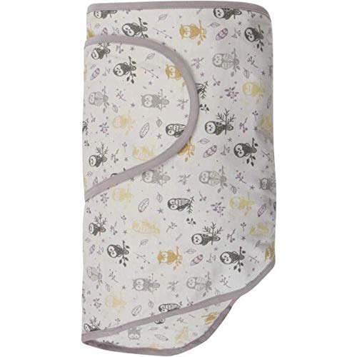 Image of Miracle Blanket Swaddle Wrap - Help Your Newborn Sleep Longer - Soft & Secure Sleep Sack for Infants - Easy-to-Use Swaddling Blanket for a Calm Baby (Solid Heather Gray)
