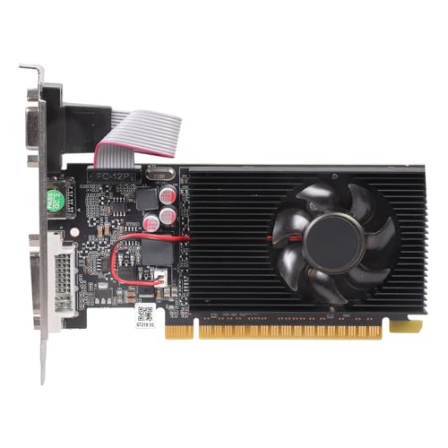 Carte graphique GT210 1 Go DDR3 64 bits avec port VGA pour PC de bureau