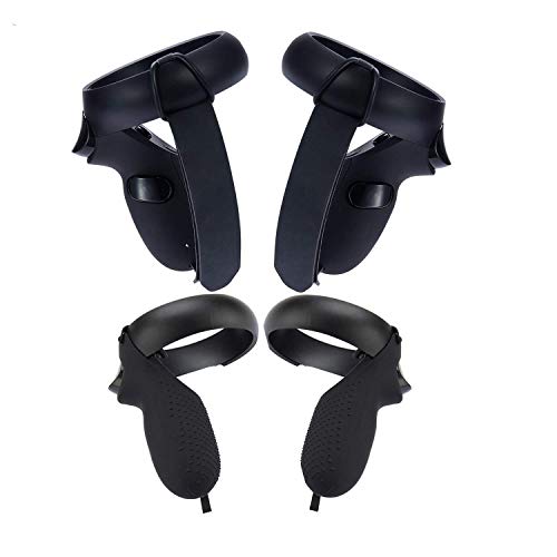 Knuckle Strap & Controller Grip Skin for Oculus Quest/Oculus Rift S VR Headset Knuckle Strap & Controller Grip Skin for Oculus Quest/Oculus Rift S VR Headset