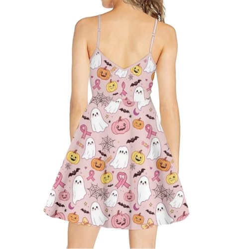 Image of Cozeyat Women Girls Summer Sleeveless Dress Casual Swing Beach Cover Up Knee Length Dresses,Large Size XS-4XL