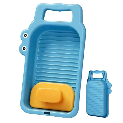 Tabla para lavar a mano – Portátil, manual, a mano, para uso doméstico, tabla para enseñar a los niños a lavar a mano, para uso en dormitorios, camping, casa, escuela, hoteles