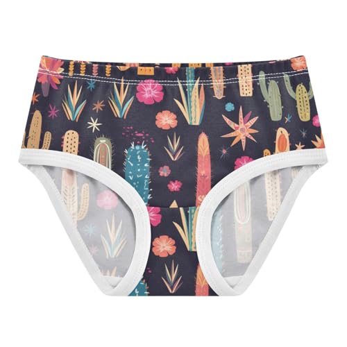 GuoChe Cotton Briefs 1-piecing Hip Design Panties Comfort Color for Toddler Girls in Sizes 2T,3T, 4T, 5T, 6Y and 8Y