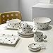 Imagen de Juego de vajilla creativa de cerámica con lunares