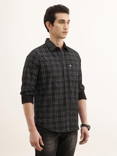 Image of WROGN Men's Shirt | All Over Checkered | Slim Fit