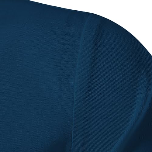 Image of Vida Loca Men's Cotton Linen Plain Stitched Half Sleeve Shirt