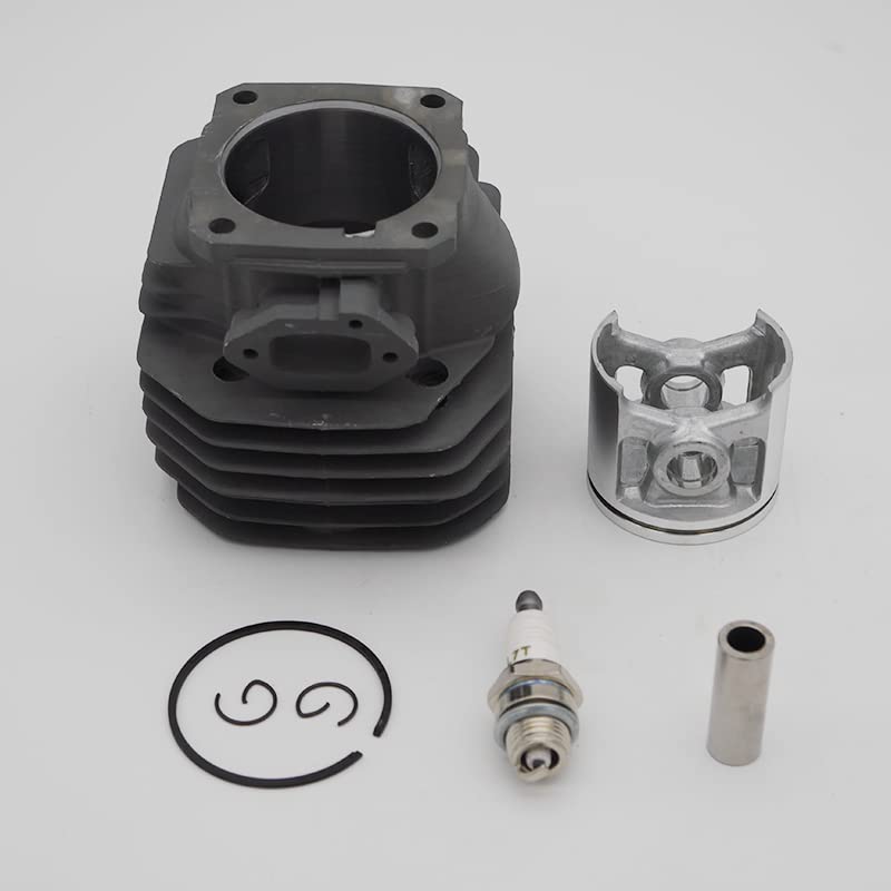 Pistón de Cilindro de 48mm para Kit de bujías para Husqvarna 262 262XP 261, repuestos de Motosierra de jardín a Gas