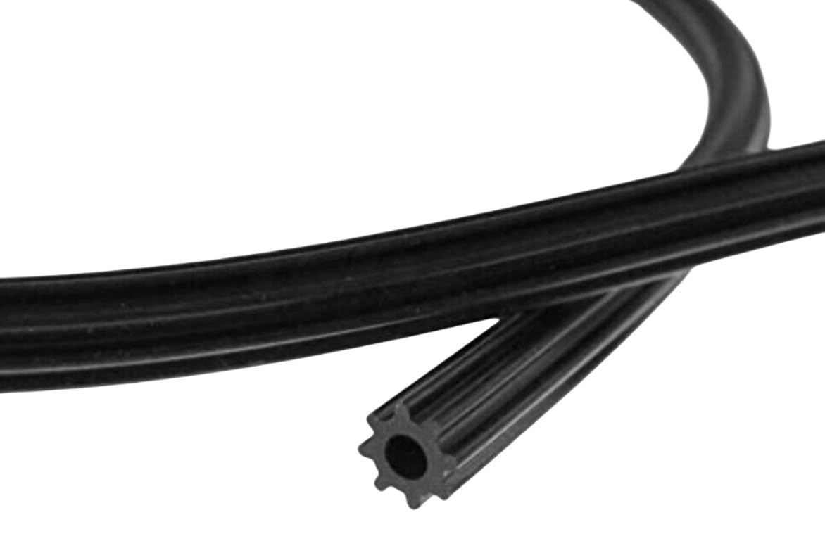 W10525781 - Manguera de interruptor de presión de nivel de agua para lavadora Whirlpool Maytag, sustituye a W11044559, W10509002, W10251962, W10723823, W10724762, AP6041979, PD00037655 -Negro