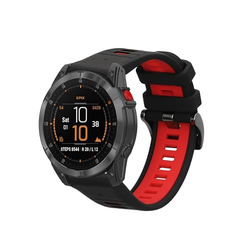 Correa de silicona para Garmin Epix 2 / Instinct 2 3 45-47 mm miniatura 1