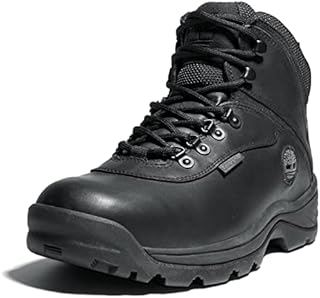 Timberland Men's White Ledge Mid Waterproof Hiking Boot, Black, 9 Wide