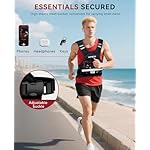 HAPBEAR Adjustable Weighted Vest for Men and Women, 4-10 lbs with 6 Ironsand Weights and Large Pocket Includes kettlebell pouch for Workout, Strength Training, Running, Walking, Weight Loss - Image 4