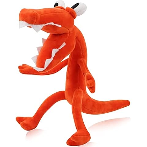 simyron Rainbow Orange Friends Plush Toy Soft Rain bow Orange Friend Doll, Popular Game Plush Stuffed Toy for Rainbow Roblox Friend Fans Collection, Girl Boy Birthday Gifts Cover
