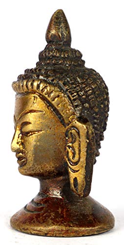 Estatua de Buda de Latón para Decoración del Hogar miniatura 3