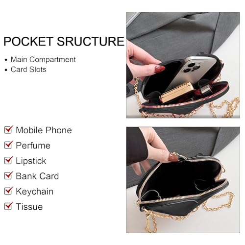 Evening Bag for Women, Silver Purse Heart Shaped Purse Crossbody Bags Shoulder Handbag for Formal2