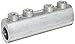 Morris Products 90620 4 Screw Splicer/Reducer, Aluminum, 500 AWG, 500mcm - 3/0 Wire Range