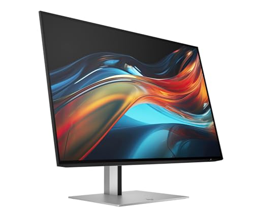 Image of HP Series 7 Pro 24 inch WUXGA USB-C Docking Monitor with Adjustable Tilt /Swivel /Pivot /Height, VESA Mount, Displayport w /DKZ Hub, Black /Silver