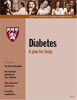 Paperback Harvard Medical School Diabetes: A plan for living Book