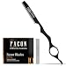 Facón Professional Hair Styling Thinning Texturizing Cutting Feather Razor + 10 Replacement Blades