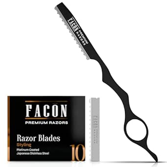 Facón Hair Razors for Cutting Hair - Professional Hair Styling Razor ...