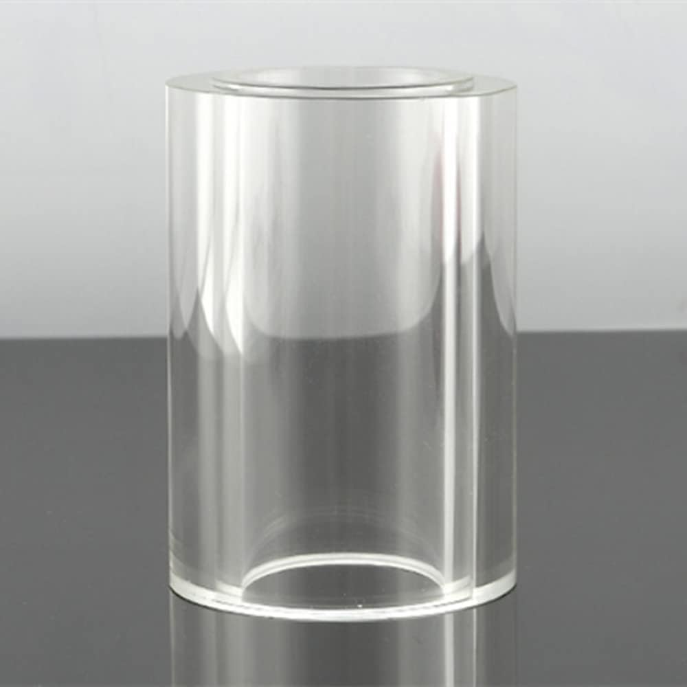 High Borosilicate Glass Tube Blowing Tubing Clear Tubes, ￠15-80mm,Wall Thickness 1.5-10mm,Length 100mm Option (￠80mm x 100mm x 6.5mm)