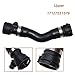 Engine Upper Radiator Coolant Hose Water Hose Pipe Compatible with BMW 128i 323i 325i 328i 330i Z4 1' E82 E87 E88,3' E90 E91 E92 E93,X1 E84,Z4 E89 (N51/N52/N52N/N53) Replace 17127531579