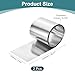 uxcell 2 Pcs Pure Nickel Sheet, 99.6% Pure Nickel Plate Nickel Strip 0.016