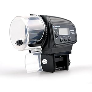 Automatischer Aquarium Futterautomat mit LCD Display und Zeitschaltuhr