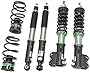 Rev9 R9-HS2-108_1 Hyper-Street II Coilover Suspension Lowering Kit, Mono-Tube Shock w/ 32 Click Rebound Setting, Full Length Adjustable, compatible with Toyota Yaris (E130/E150) 2013-18