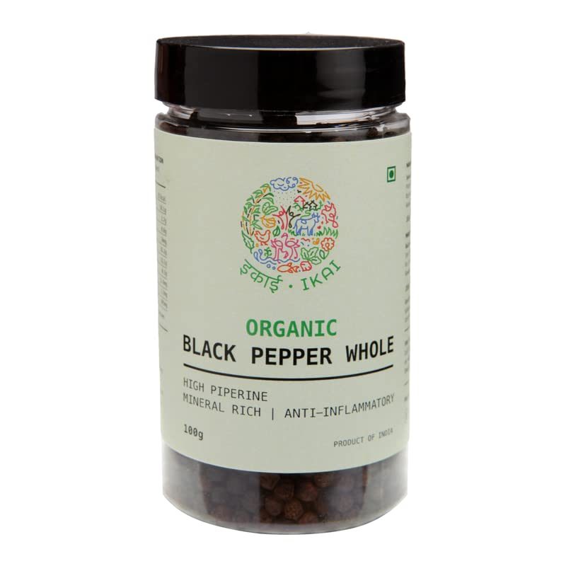 See full amazon price history chart for IKAI Organic Black Pepper Whole, Sabut Kali Mirch, Meghalaya Origin, Organic Spice, 100 gm Brand: ikai IKAI Organic Black Pepper Whole, Sabut Kali Mirch, Meghalaya Origin, Organic Spice, 100 gm Brand: ikai (B0BZLWP64V) Amazon Price History, Amazon Price Tracker