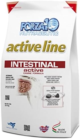 Forza10 Healthy Digestive Dry Dog Food - Intestinal Active for Healthy Digestion, 18 LB Bag