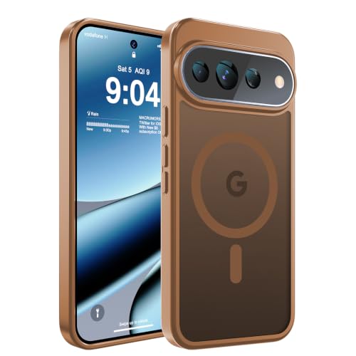 Image of WRJ Magnetic for Google Pixel 11 Pro XL Case Fit for Pixelsnap,Brown