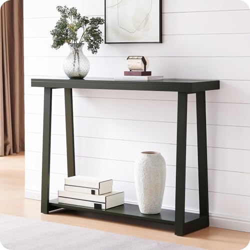 Kings Brand Furniture Emma Wood Console Sofa Table with Storage