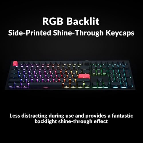 Keychron Q6 Max QMK/LUANCHER Wireless Bluetooth/2.4GHz/USB-C Wired Custom Mechanical Keyboard, Full Size Programmable Knob RGB Backlit Hot-Swappable Gateron Banana Switch for Mac Windows Linux - Black - Thumbnail 3