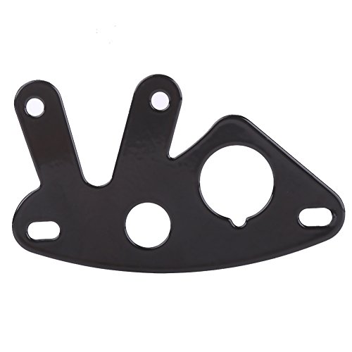 Soporte para instrumentos de motocicleta universal y duradero de metal negro con base estable 4