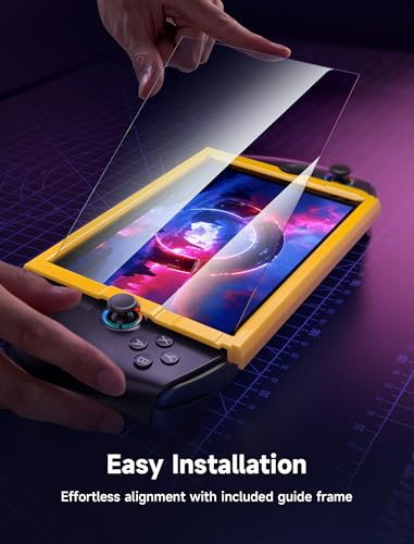 Image of JSAUX 2-Pack Ultra HD Screen Protector for Lenovo Legion Go S 8 inch | Guiding Frame & Tool Kits Included, 9H Tempered Glass, Full Coverage, Scratch-Resistant, Anti-Fingerprint