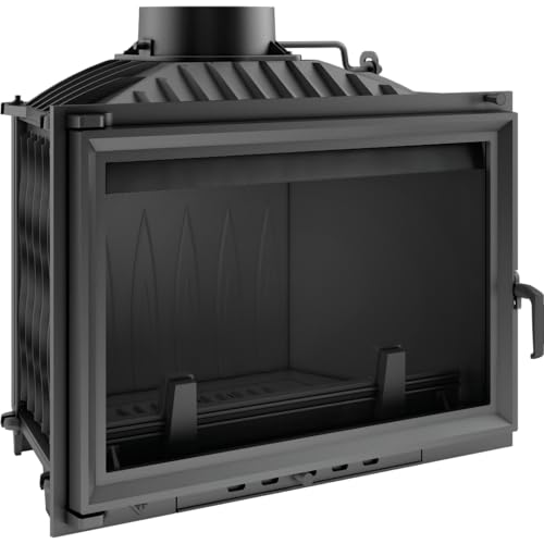 KRATKI WIKTOR Kamineinsatz 14 kW - Gusseisen, Ø200 mm Rauchrohr...