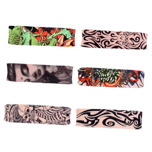 DRESSOOS 12 Piezas Manga De Protección Solar Ups Almohadillas Para Los Brazos Mangas De Brazo Bloquear Protector Mangas De Halloween Gente Manga Del Brazo De Montar Tela (poliéster)